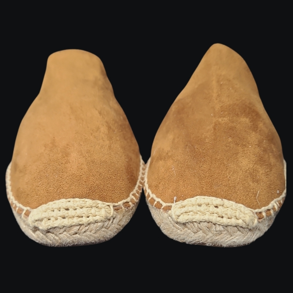SODA WOMENS CASUAL ROUND TOE OPEN BACK SLIP-ON BROWN ESPADRILLES SIZE-11 - Picture 6 of 10